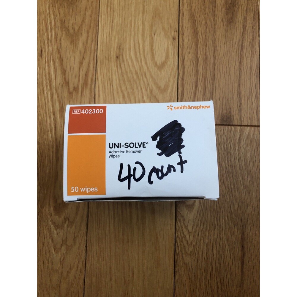 Uni Solve‎ Smith & Nephew Uni Solve Uni-Solve Adhesive Remover Wipes 40 count